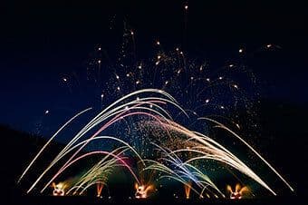 Fireworks At Butchart Gardens (Wheelchair Accessible)