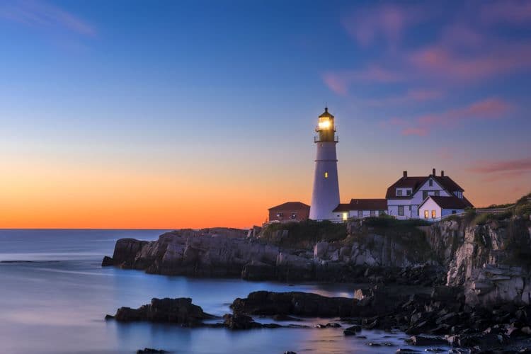 Lighthouses Of Maine