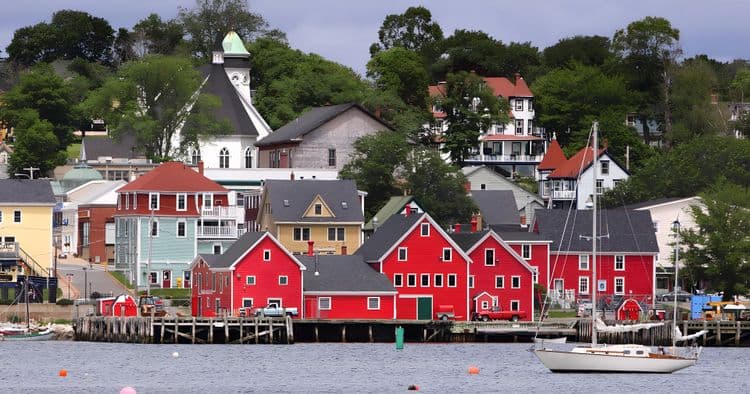 Iconic Towns On Nova Scotia
