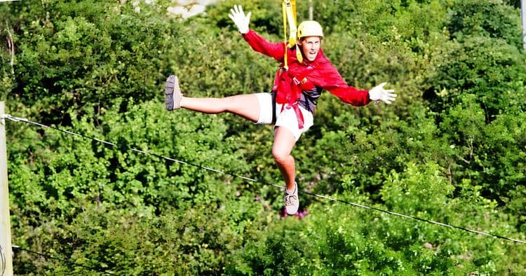 Reversing Falls Zip Line Tour