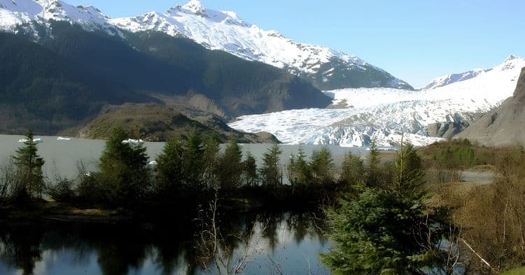 Alaska Salmon Bake and Mendenhall Glacier