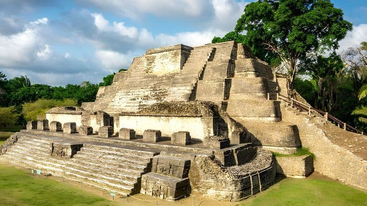 Altun Ha Mayan City by Bus