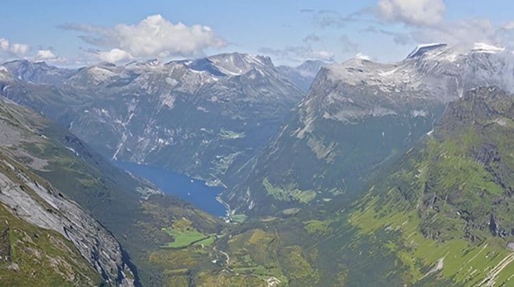 Mountain Roads Up To Dalsnibba