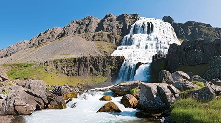 Dynjandi Waterfall, Hrafnseyri & Skrúður