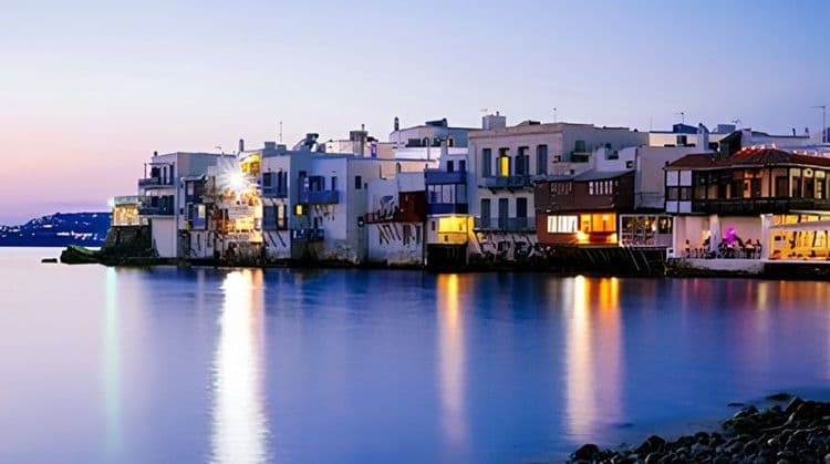 A Night Out in Mykonos