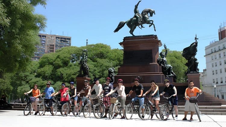 Bike through the Parks & Plazas of Buenos Aires