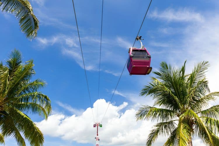 Aerial Chairlift & Mahogany Bay Beach Break