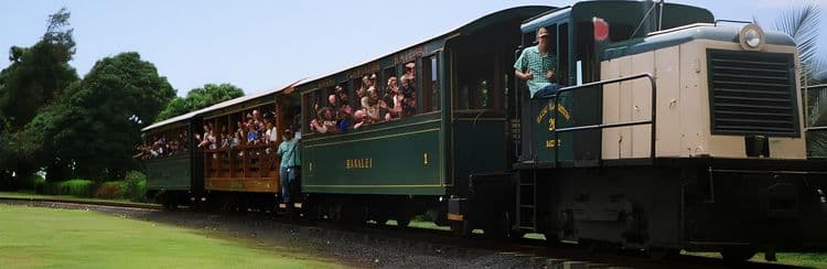 Kauai Plantation Railway Train Ride & Manor House Visit