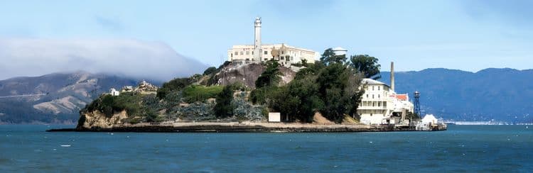 Golden Gate & The Rock Of Alcatraz