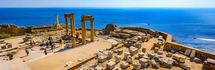 The Acropolis Of Lindos