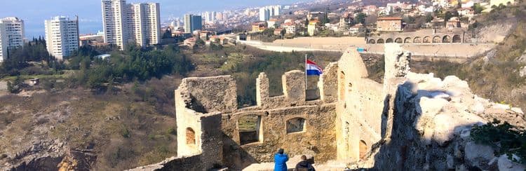 The Castle Of Trsat & A Walk Through RijekaVI
