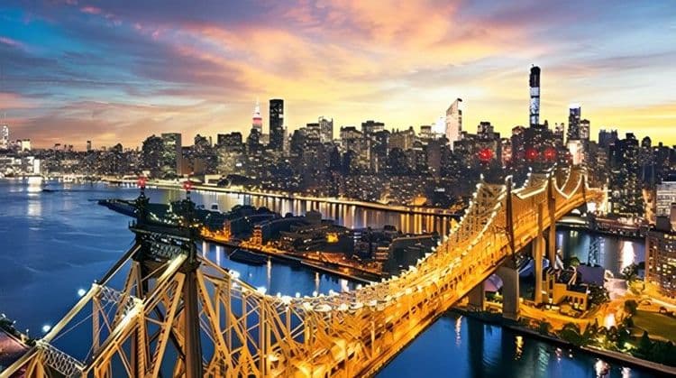 New York City Lights - By Night