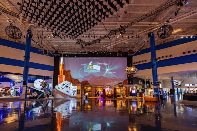 Space Center Houston and Transfer to George Bush Intercontinental Airport