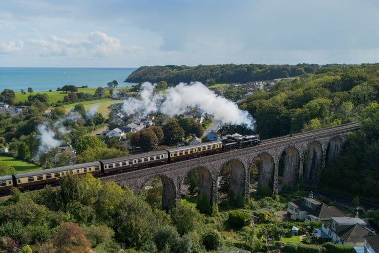 Steam Train and Dartmouth