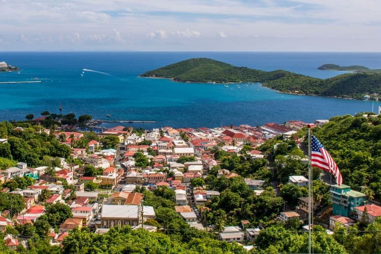 Panoramic Views of St. Thomas