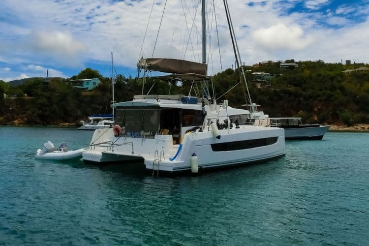 St. John Champagne Catamaran Sail & Snorkel