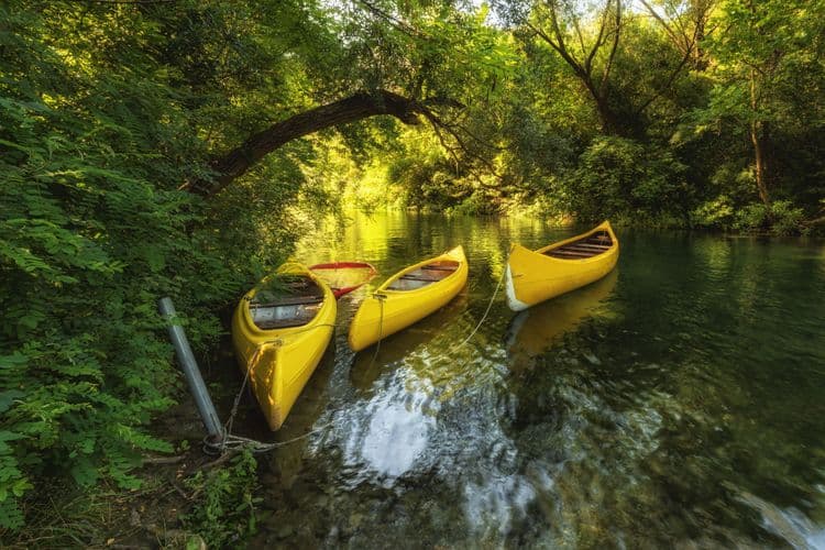 Cetina River Canoeing