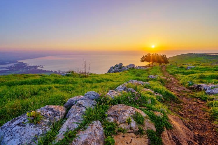 Nazareth and the Sea of Galilee