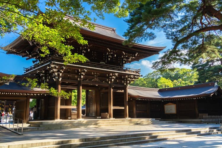 Meiji Shrine and Tokyo Tower
