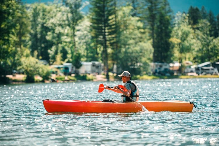 Kayaking On Lake Los Palos
