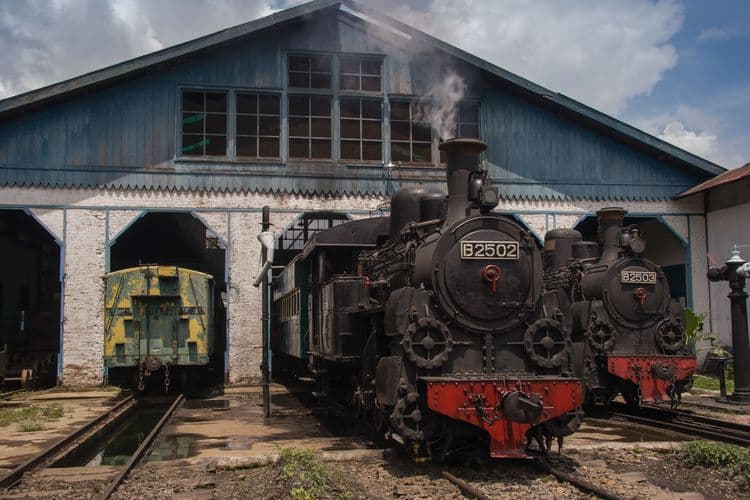 Vintage Train & Plantation Visit