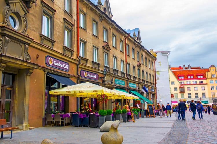 Walk & Shop In Tallinn's Old Town
