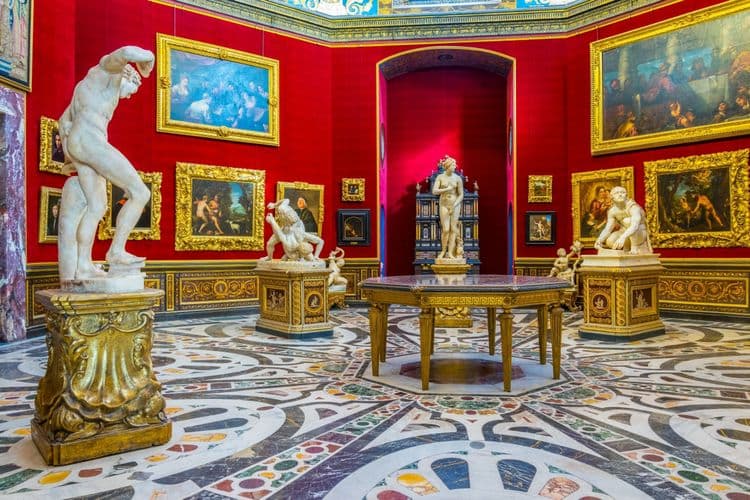 Florence, Statue Of David & Uffizi Museum