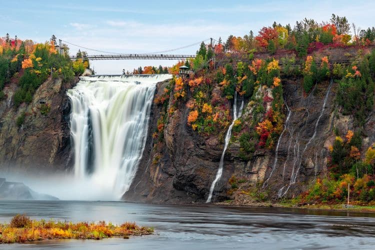 Montmorency Falls & Ile D'Orleans