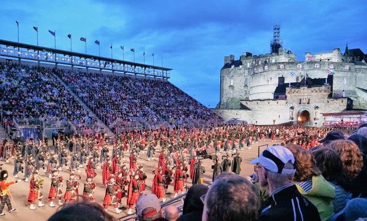 The Edinburgh Tattoo - Side Stands