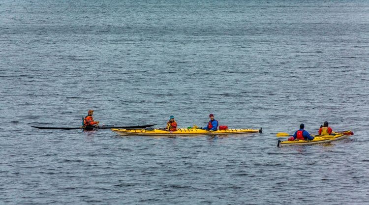 Sea Kayaking At Saguenay National Park